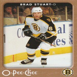 Brad Stuart - 2006/2007 O Pee Chee Hockey Card